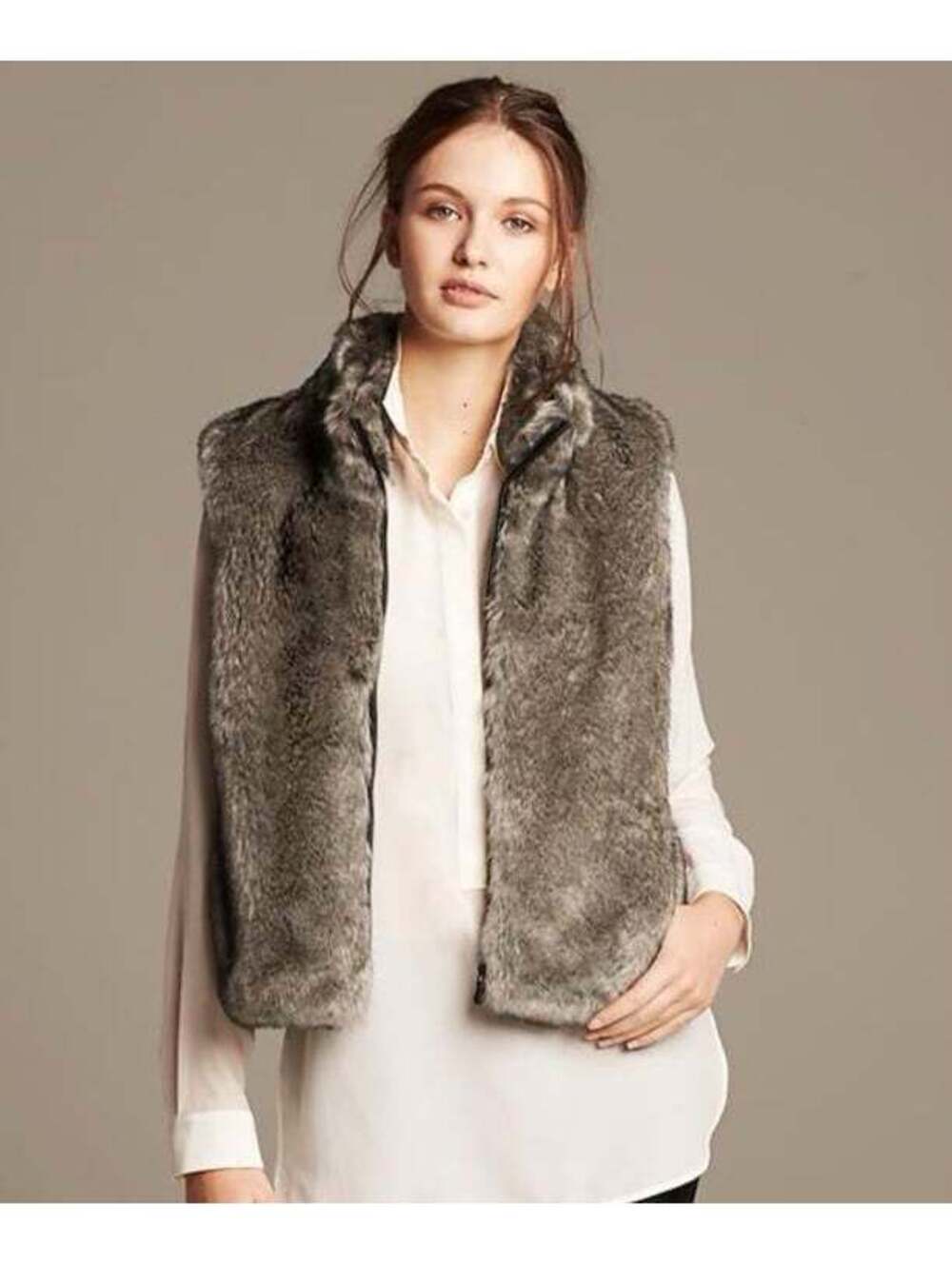Banana republic Fur Vest